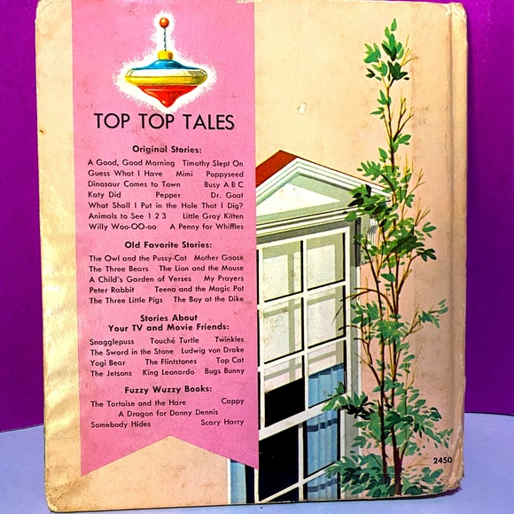 WALT DISNEY’S VTG 1964 MARY POPPINS COLLECTIBLE HARDCOVER BOOK WHITMAN #2450 - Picture 2 of 16